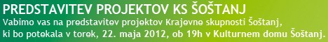 Krajevna skupnost �o�tanj
